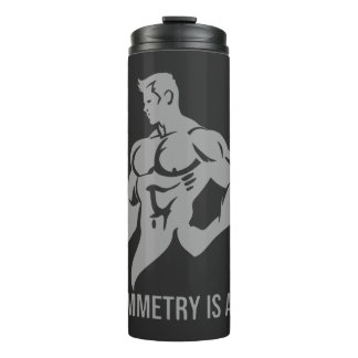 Symmetry Is Art Golden Era Bodybuilding Motivation Thermal Tumbler