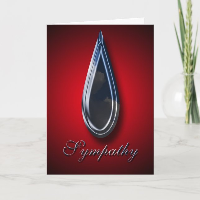 Sympathy At Difficult Time Card (Front)