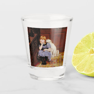 Sympathy (by Briton Riviere) Shot Glass