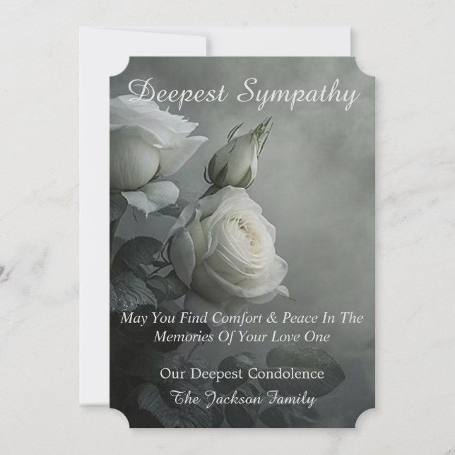 Sympathy Card (Front)