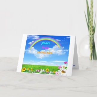 sympathy card