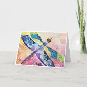 Sympathy Card Featuring a Dragonfly