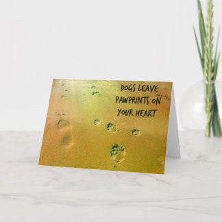 Sympathy Card for Dog Passing