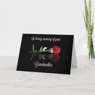 Sympathy Card for Loss of Grandmother