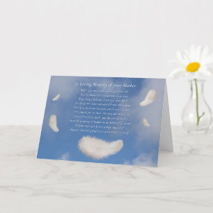Sympathy Card for Loss of Mother Mum Spiritual