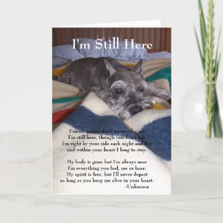 Sympathy Card for Loss of Pet