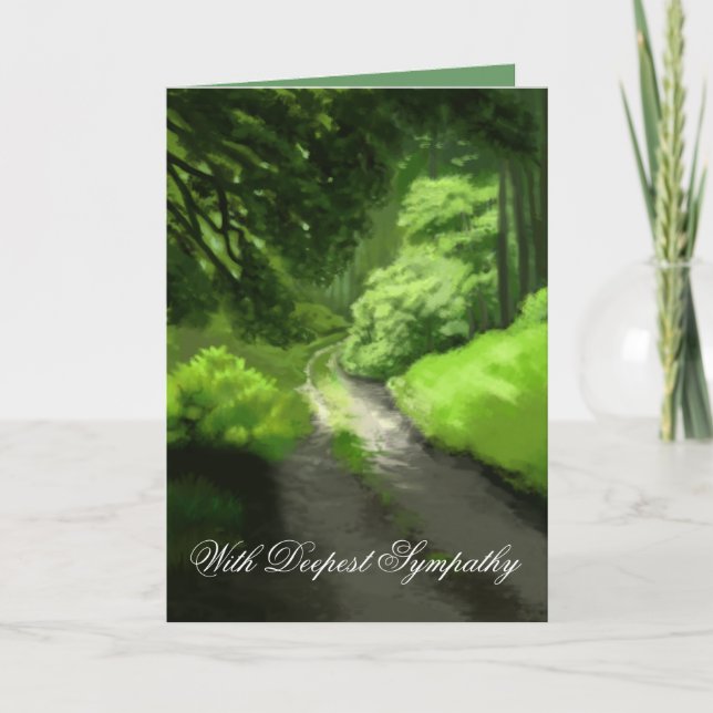 Sympathy Card from Us: Brother Forest (Front)