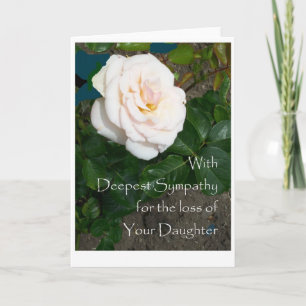 Sympathy Card Loss of Daughter