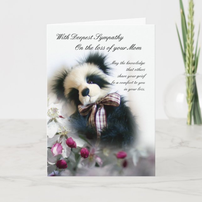Sympathy card loss of Mum (Front)