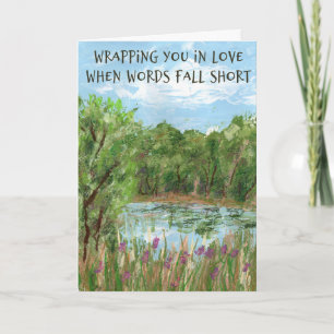 Sympathy Card Pond