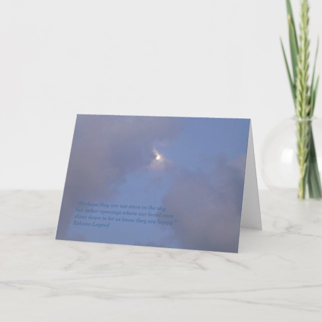 Sympathy Card - Stars in the Sky (Front)