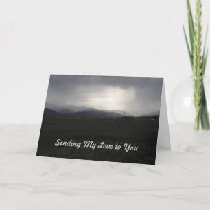 Sympathy Card Storm Brewing