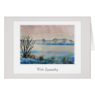 Sympathy Card with a caring verse