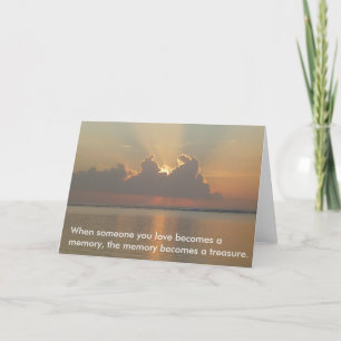 Sympathy Card with Quote