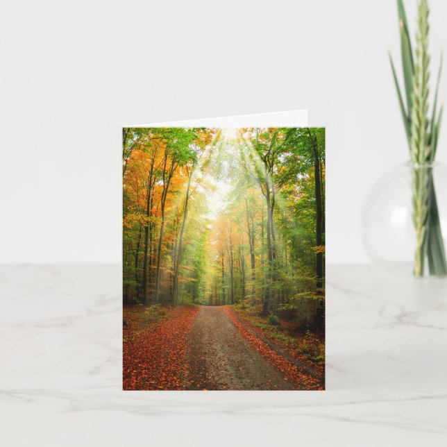 Sympathy card with thoughts (Front)