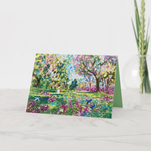 sympathy condolences thank you note art and poem card