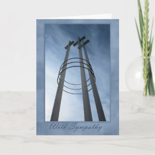 Sympathy Crosses Card