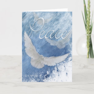 Sympathy Dove-Peace Card