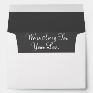 Sympathy Envelopes with Expression Liner