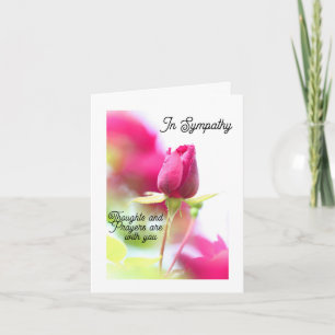 Sympathy Folded Greeting Card