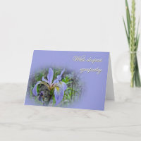 Sympathy From Us - Blue Flag Wildflower