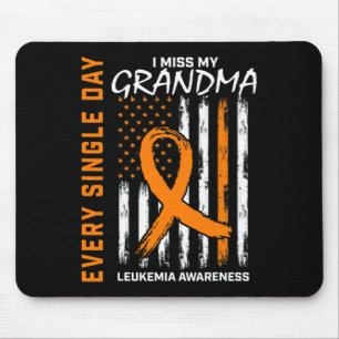 Sympathy Gifts For Loss Of Grandma Leukaemia Aware Mouse Pad