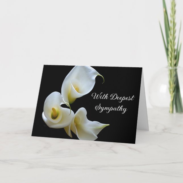Sympathy Greeting Card (Front)