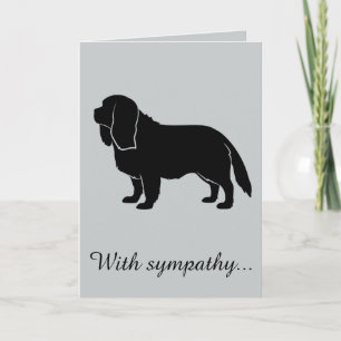 Sympathy: Loss of a Cavalier King Charles Spaniel Card