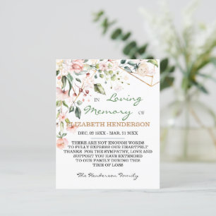 Sympathy Memory /Thank you.