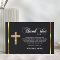 Sympathy Religious Gold Cross THANK YOU | PHOTO