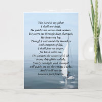 Sympathy Sailboat with Nautical Inspiration
