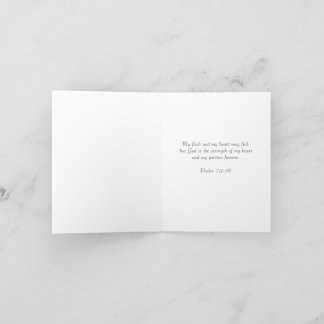 Sympathy Scripture Card