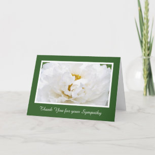 Sympathy Thank You Card