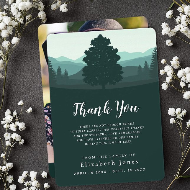 Sympathy Tree of Life Thank You Card (Creator Uploaded)