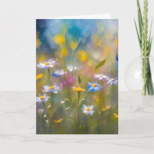 Sympathy Wildflower Garden Card