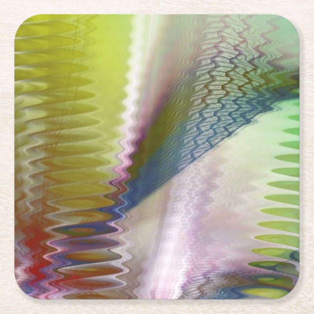 Symphonic II Square Paper Coaster (Front)