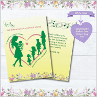 Symphony of a Mother's Love Mother's Day Card