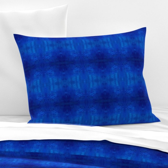 Symphony of deep blue shades M-size pattern Pillowcase (Creator Uploaded)