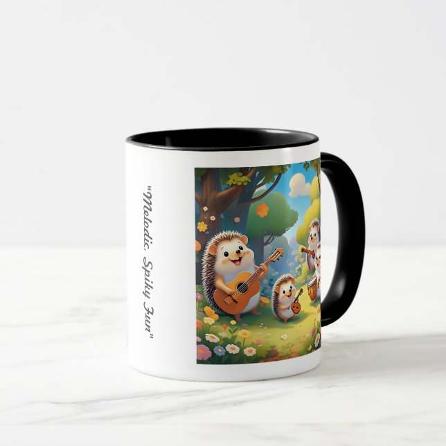 "Symphony of Spikes" Mug (Front Right)