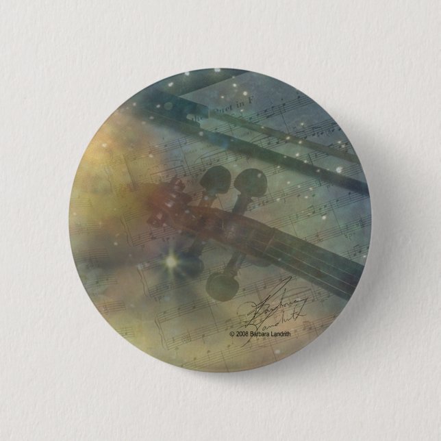 Symphony of Stars 6 Cm Round Badge (Front)