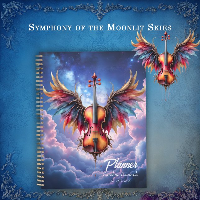 Symphony of the Moonlit Skies.  Planner (Creator Uploaded)