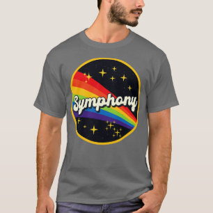 Symphony Rainbow In Space Vintage Style T-Shirt