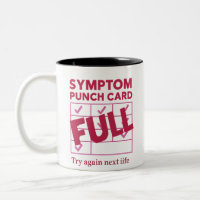 Symptom Punch Card Full – Funny Chronic Chaos