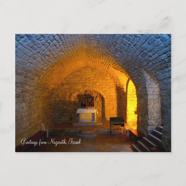 Synagogue Church Postcard (Front)