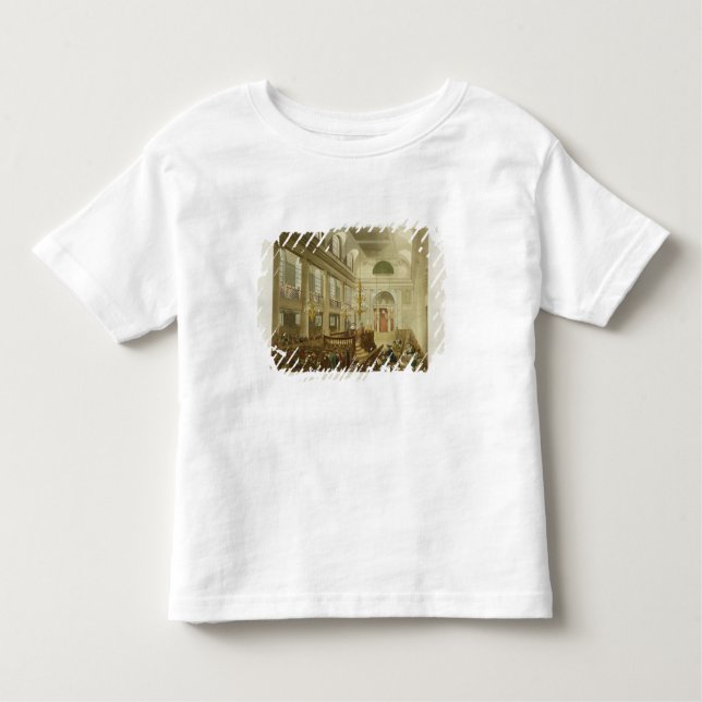 Synagogue, Dukes Place, Houndsditch, from Ackerman Toddler T-Shirt (Front)