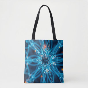 Synaptic Star Tote Bag