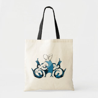 Synch Swimming Illustration Tote Bag