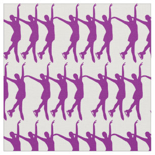 Synchro Ice Skate Fabric Skater Figure