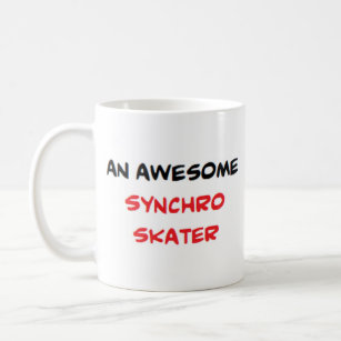 synchro skater, awesome coffee mug