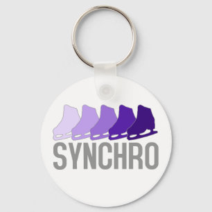Synchro Skates Key Ring